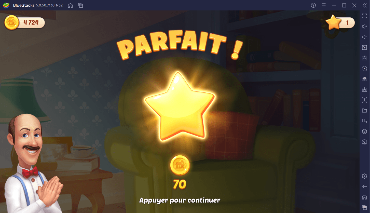 Homescapes – Comment utiliser les fonctionnalités BlueStacks dans ce Match-3