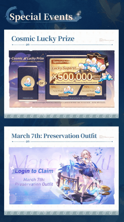 Hsr Website Honkai: Star Rail Version 3.0 Update Brings New World, Characters, and ...