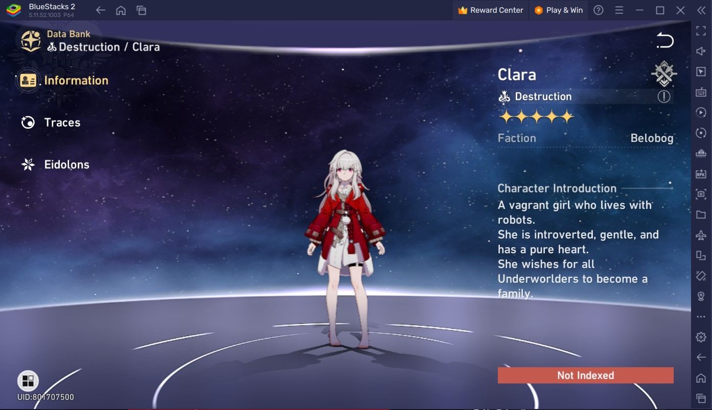 Honkai: Star Rail - Clara Charakter Guide
