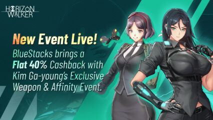 Horizon Walker – Kim Ga-young Event Goes Live With a Massive Flat 40% Cashback