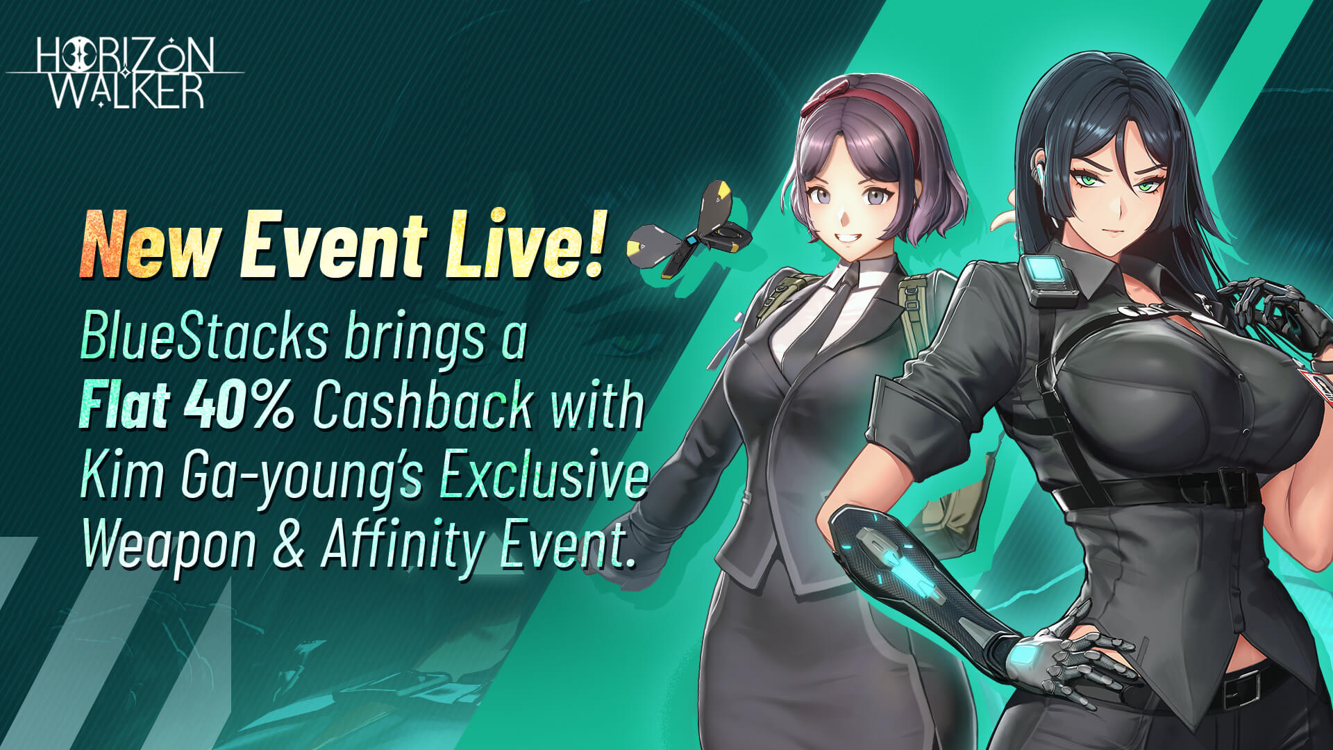 Horizon Walker – Kim Ga-young Event Goes Live With a Massive Flat 40% Cashback