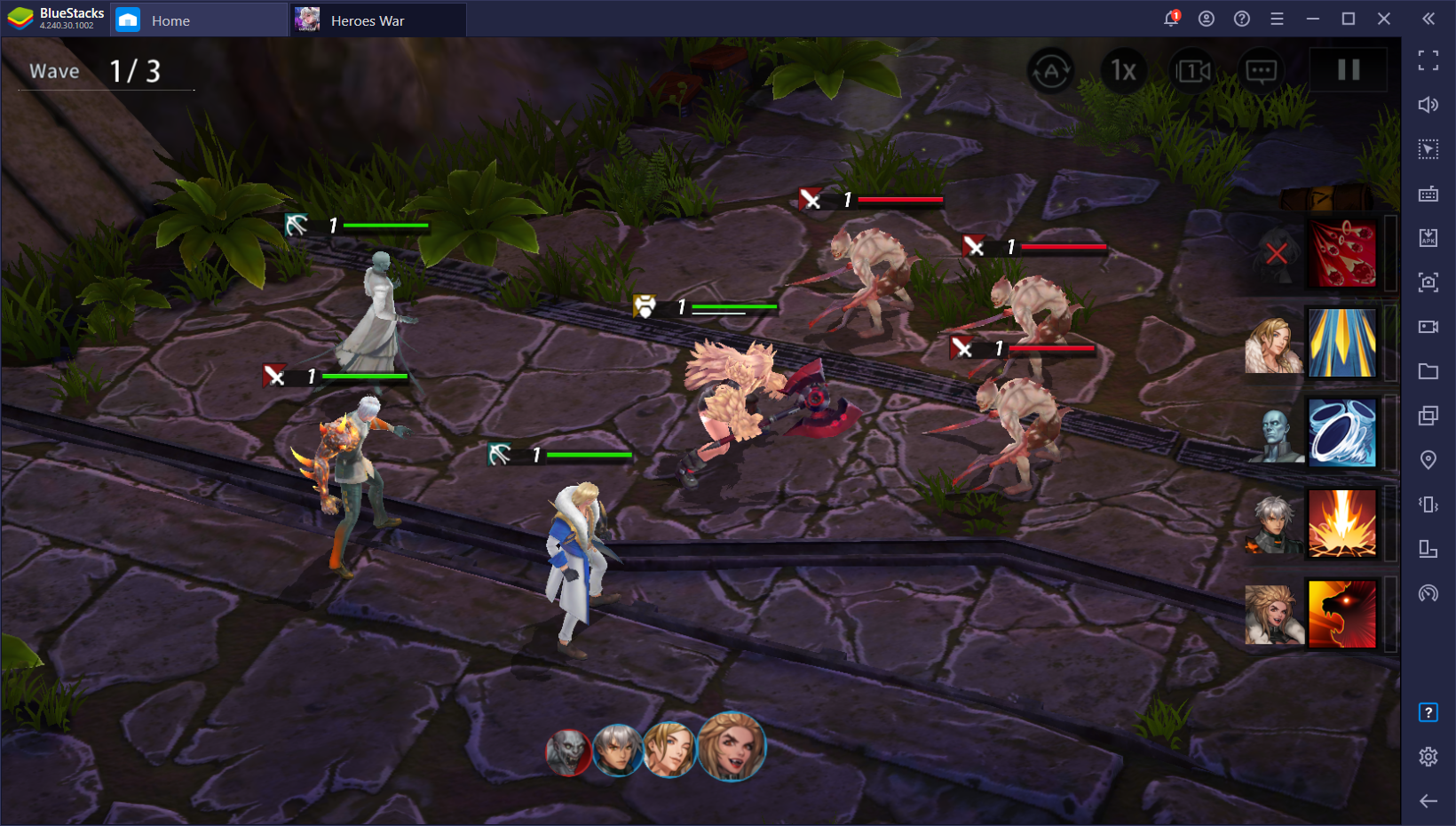 Heroes War: Counterattack di PC - Cara Memainkan RPG Strategi Terbaru Com2Us di PC Menggunakan BlueStacks