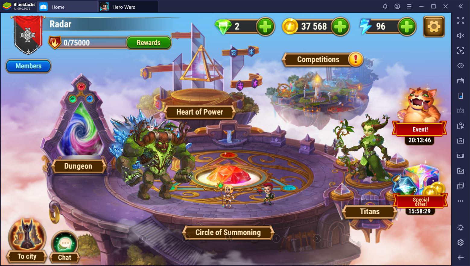 Hero Wars InDepth Guide to Titan Levelling Part 1 BlueStacks