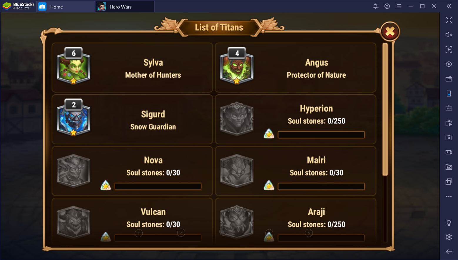 Hero Wars InDepth Guide to Titan Levelling Part 1 BlueStacks