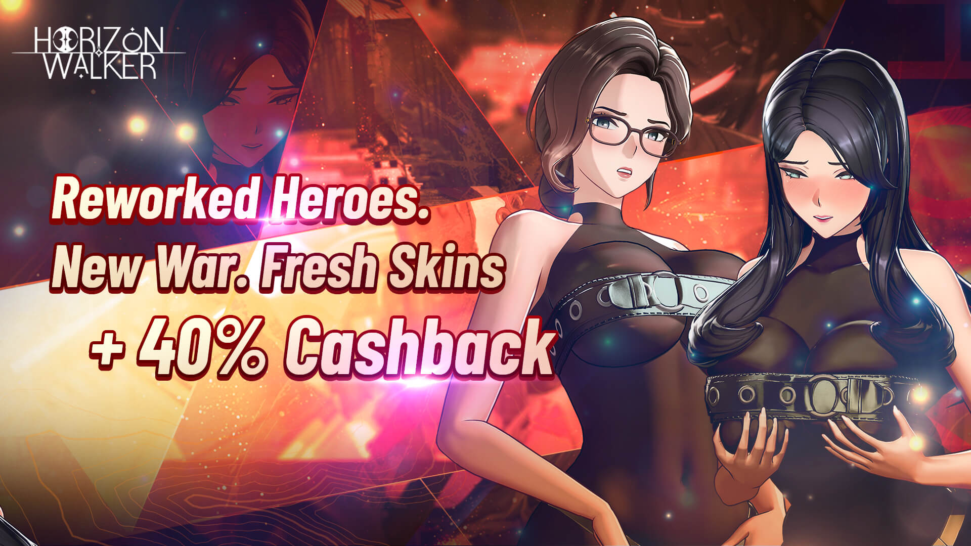 Horizon Walker – Reworked Heroes, New War, Fresh Skins + Flat 40% Cashback