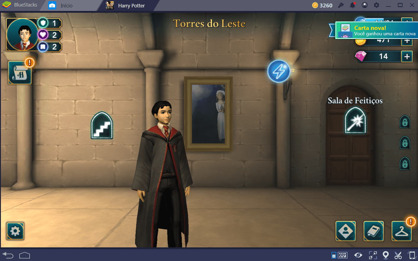 Guia de energia em Harry Potter: Hogwarts Mystery