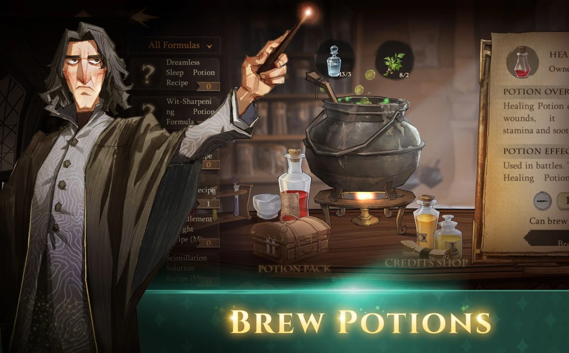 Potions: How to brew and use in Battle! - Hogwarts Companion