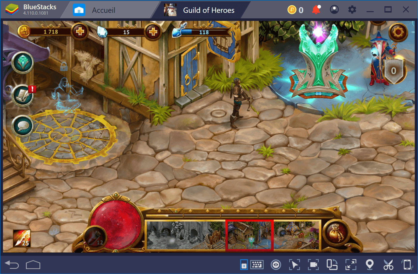 Guide sur le Havre Gris dans Guild of Heroes