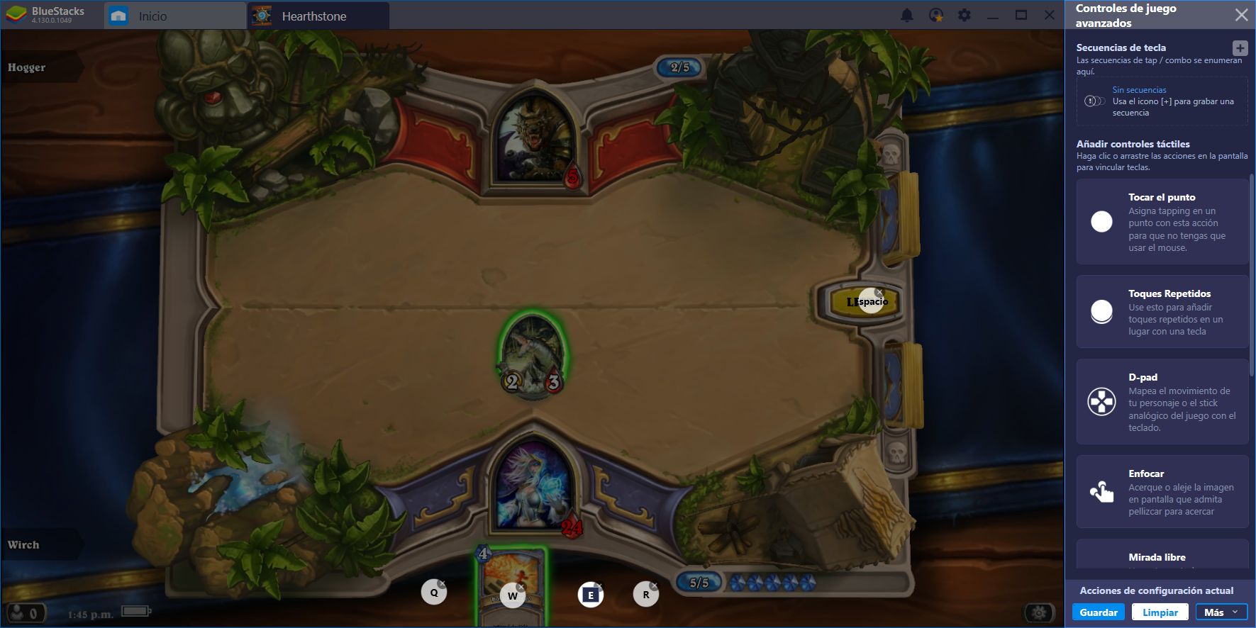 Hearthstone en BlueStacks: Cómo Usar Nuestras Herramientas