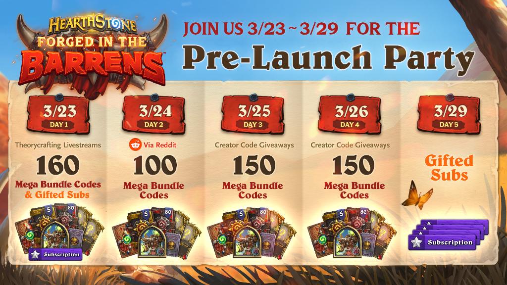 Hearthstone Kündigt Forged in the Barrens Pre-Release Party und Veröffentlichungsdatum An