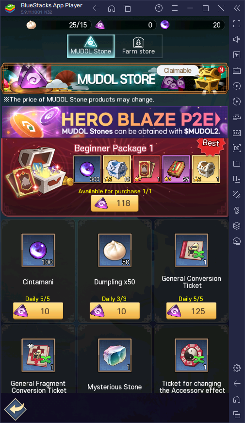 Hero Blaze: Three Kingdoms on PC - How to Use Our BlueStacks Tools to Enhance Your Gameplay Experience