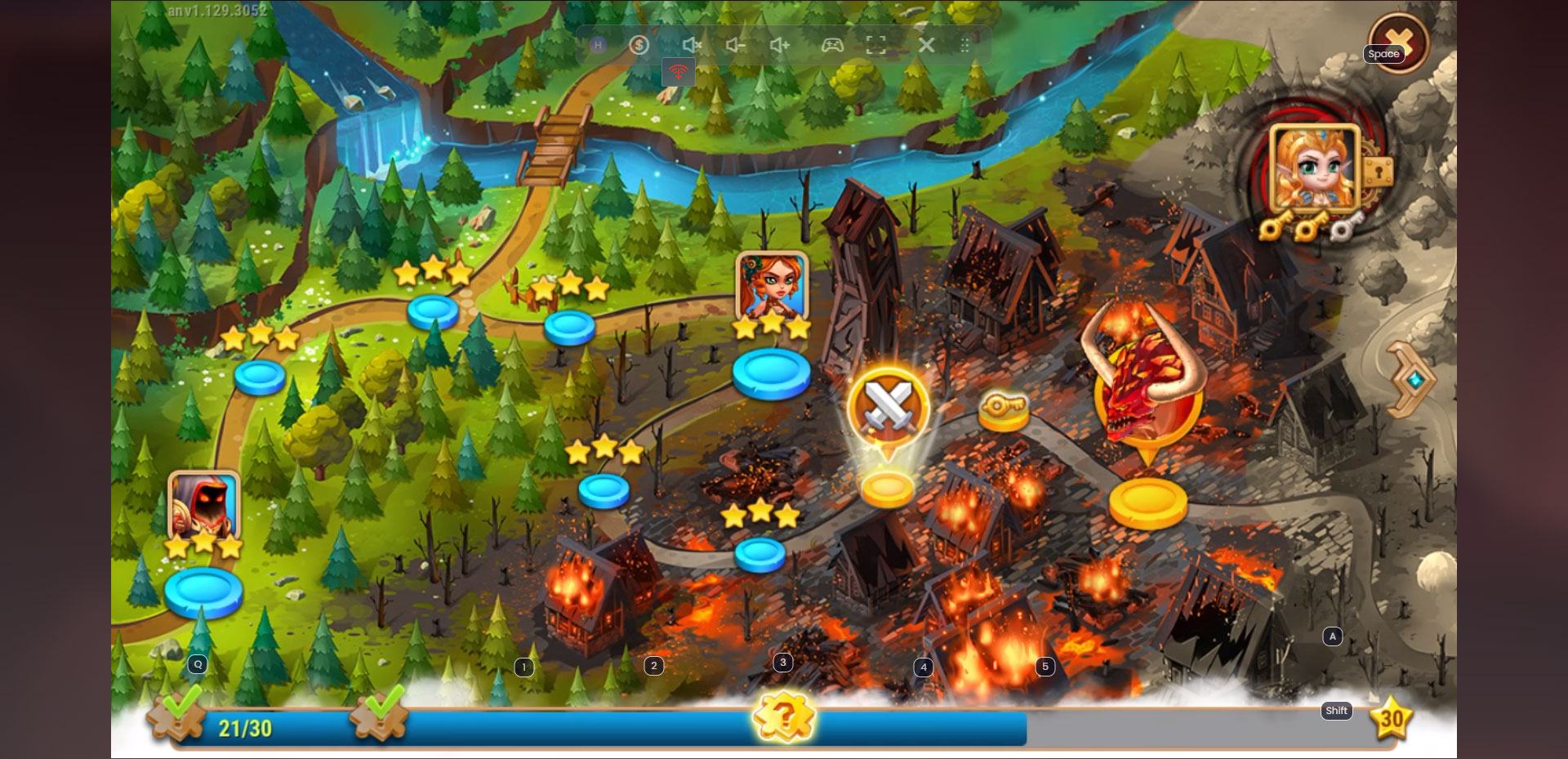 Cách chơi Hero Wars không cần tải và cài đặt bằng BlueStacks X