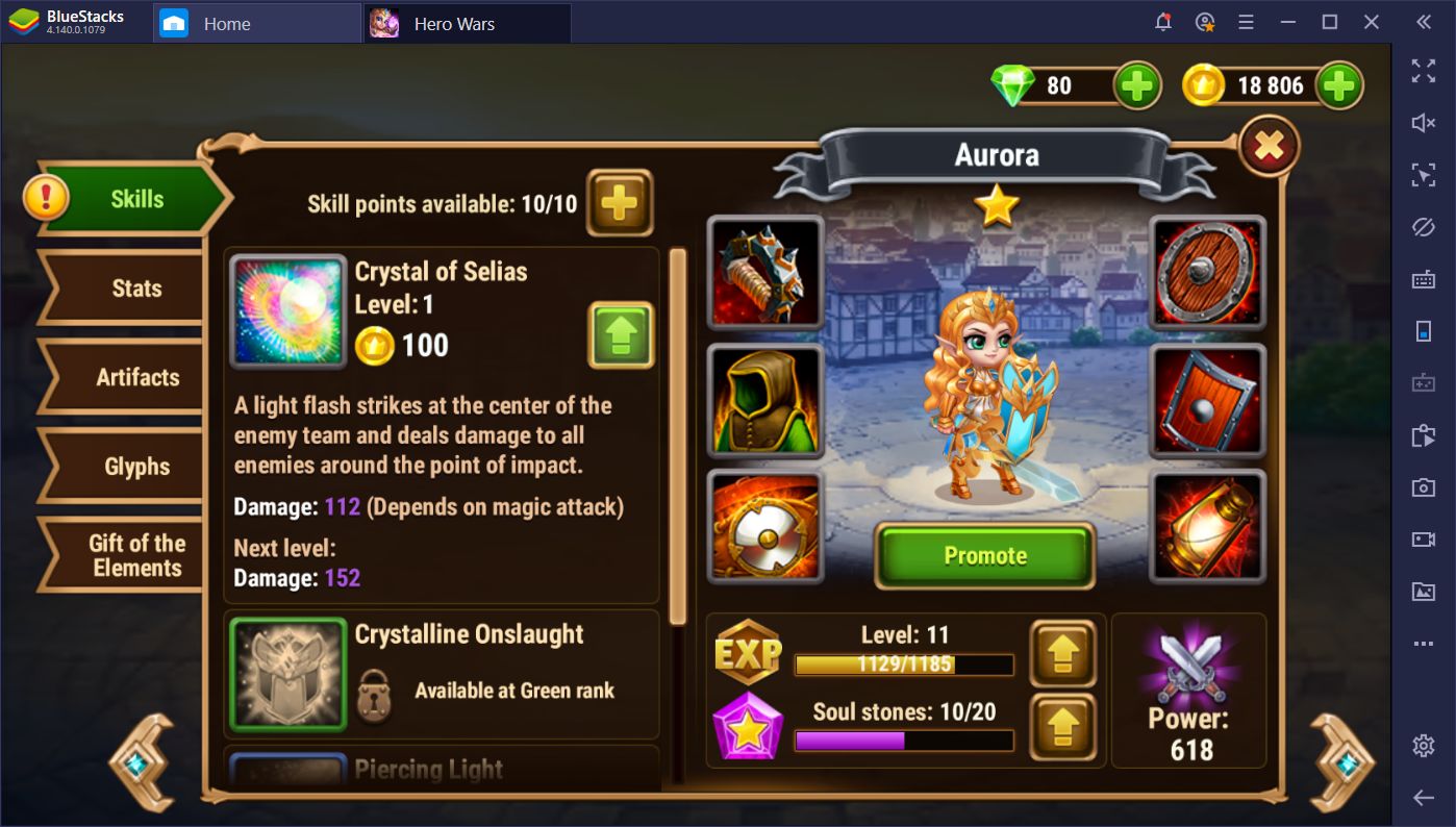 BlueStacks Guide for Hero Wars