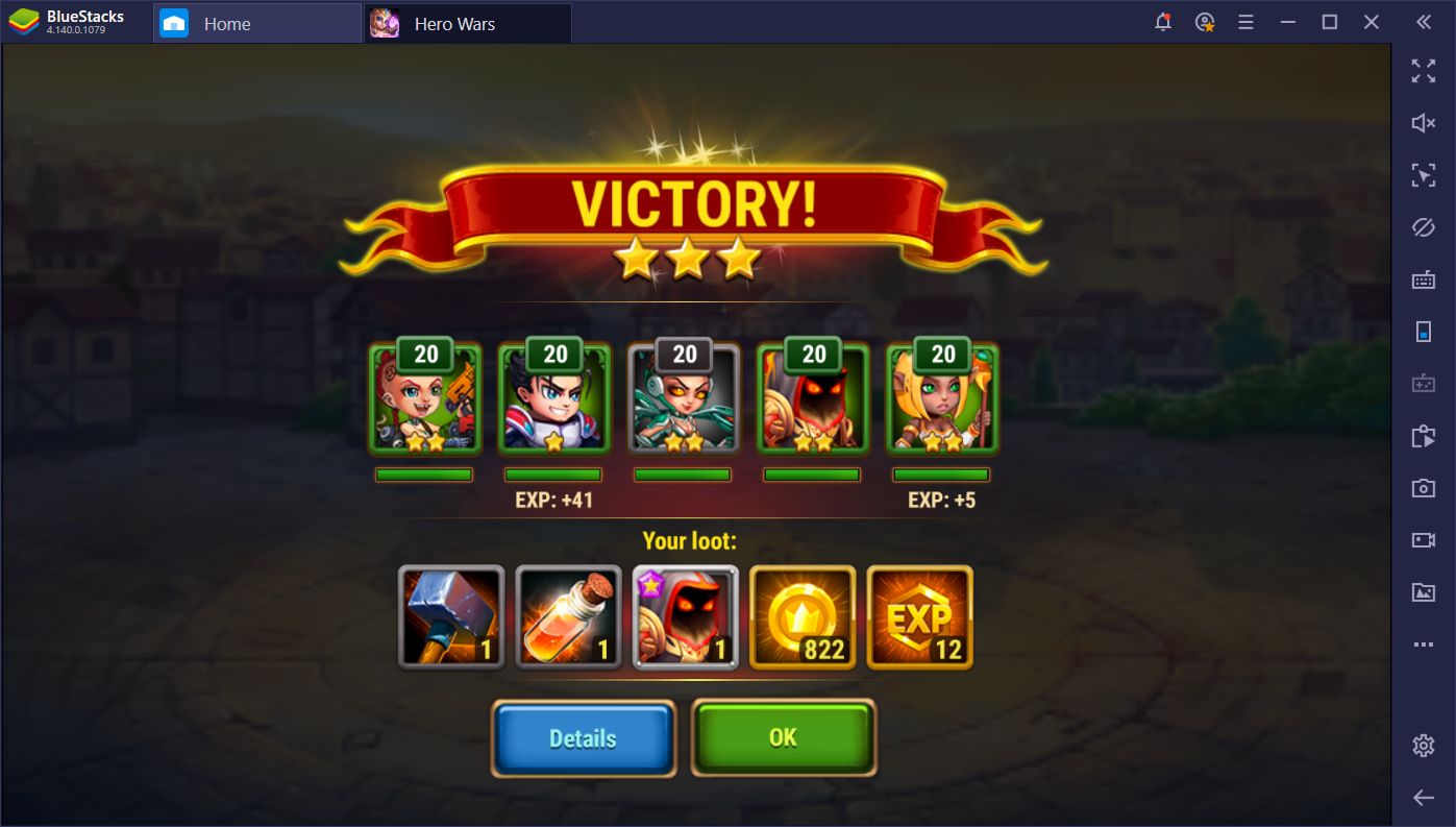 BlueStacks Farming Guide for Hero Wars