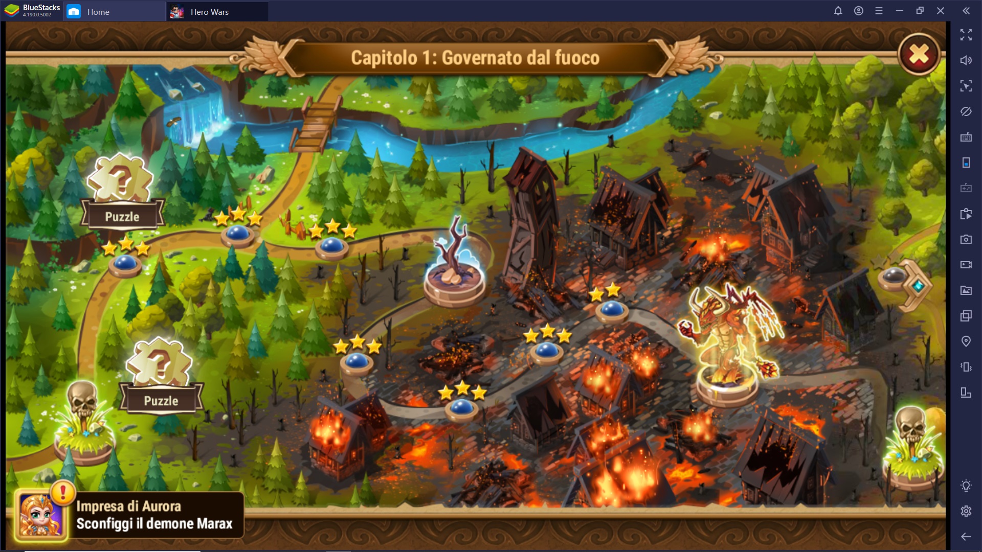 Gioca Hero Wars su PC con Bluestacks