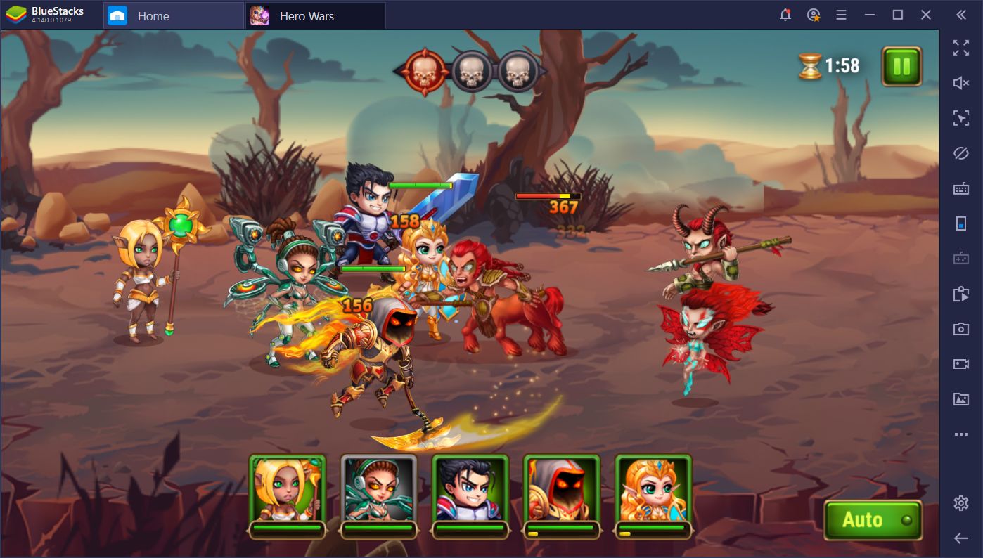 Heroes RPG - Fighting browser games