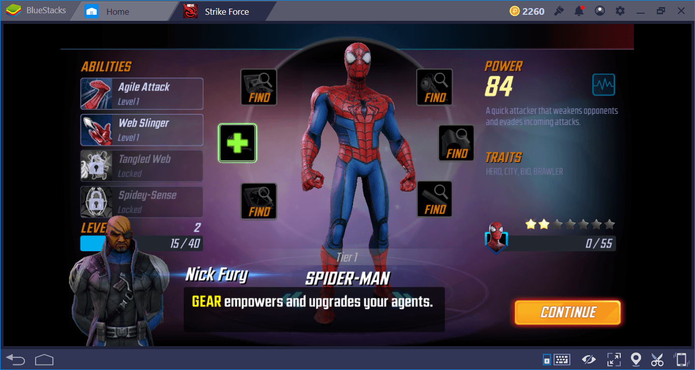 MARVEL Strike Force: Leveling Yourself and Your Heroes