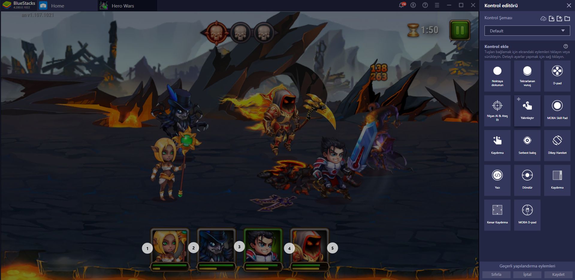 BlueStacks ile Hero Wars Oynayın, Avantaj Sizde Olsun