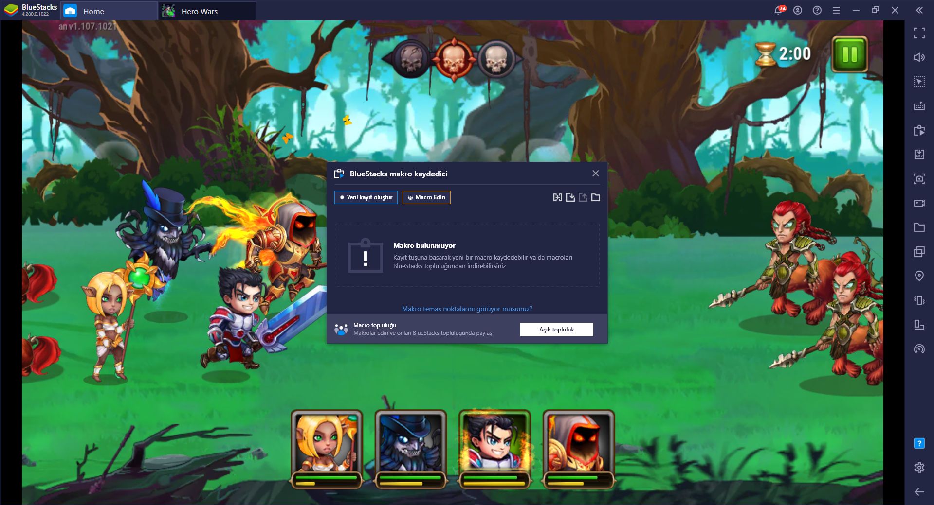 BlueStacks ile Hero Wars Oynayın, Avantaj Sizde Olsun