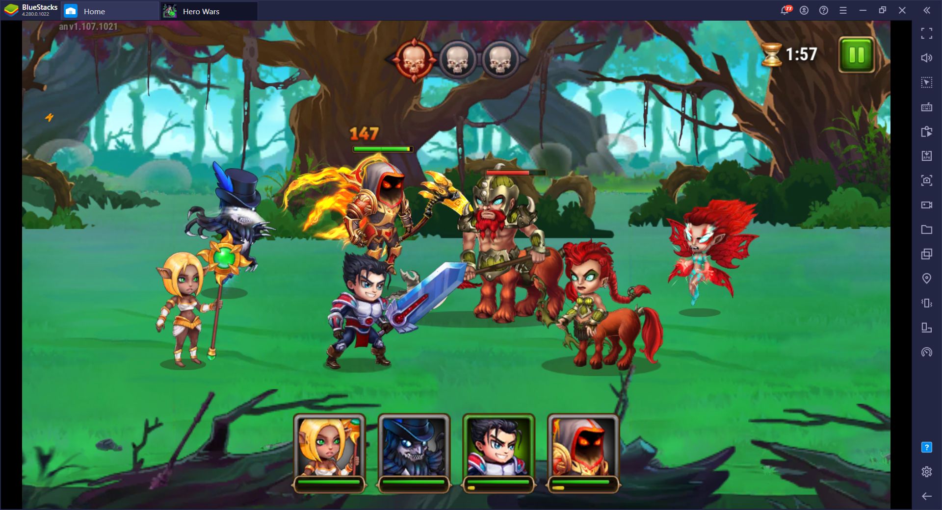 Hero Wars BlueStacks İncelemesi (2021)