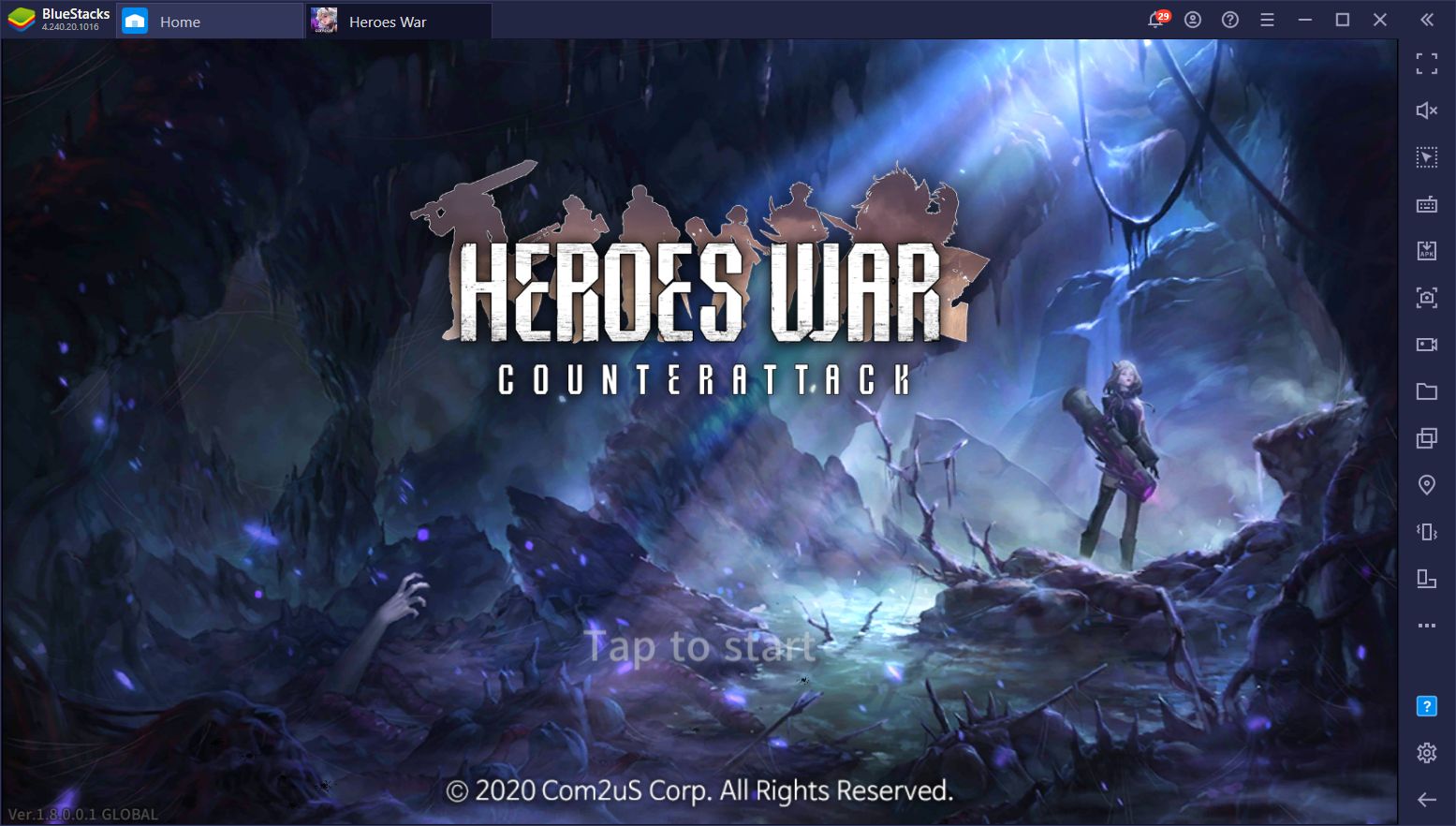 Heroes War: Counterattack on PC - How to Use BlueStacks for Easy Rerolls and Improved Controls