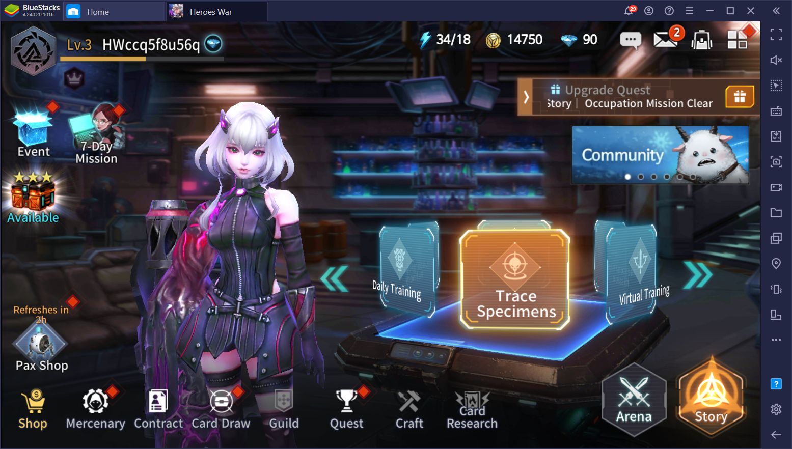 Heroes War: Counterattack on PC - How to Use BlueStacks for Easy Rerolls and Improved Controls