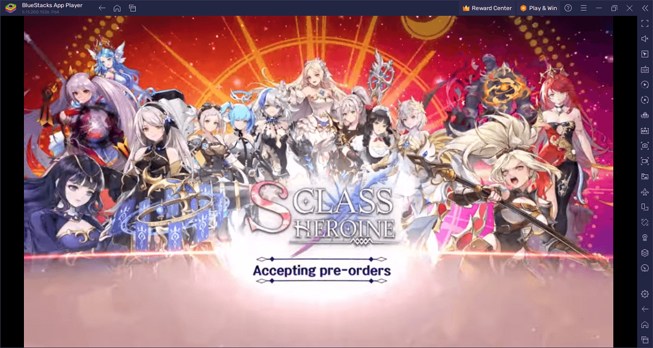 How to Play S class Heroine on PC With BlueStacks
