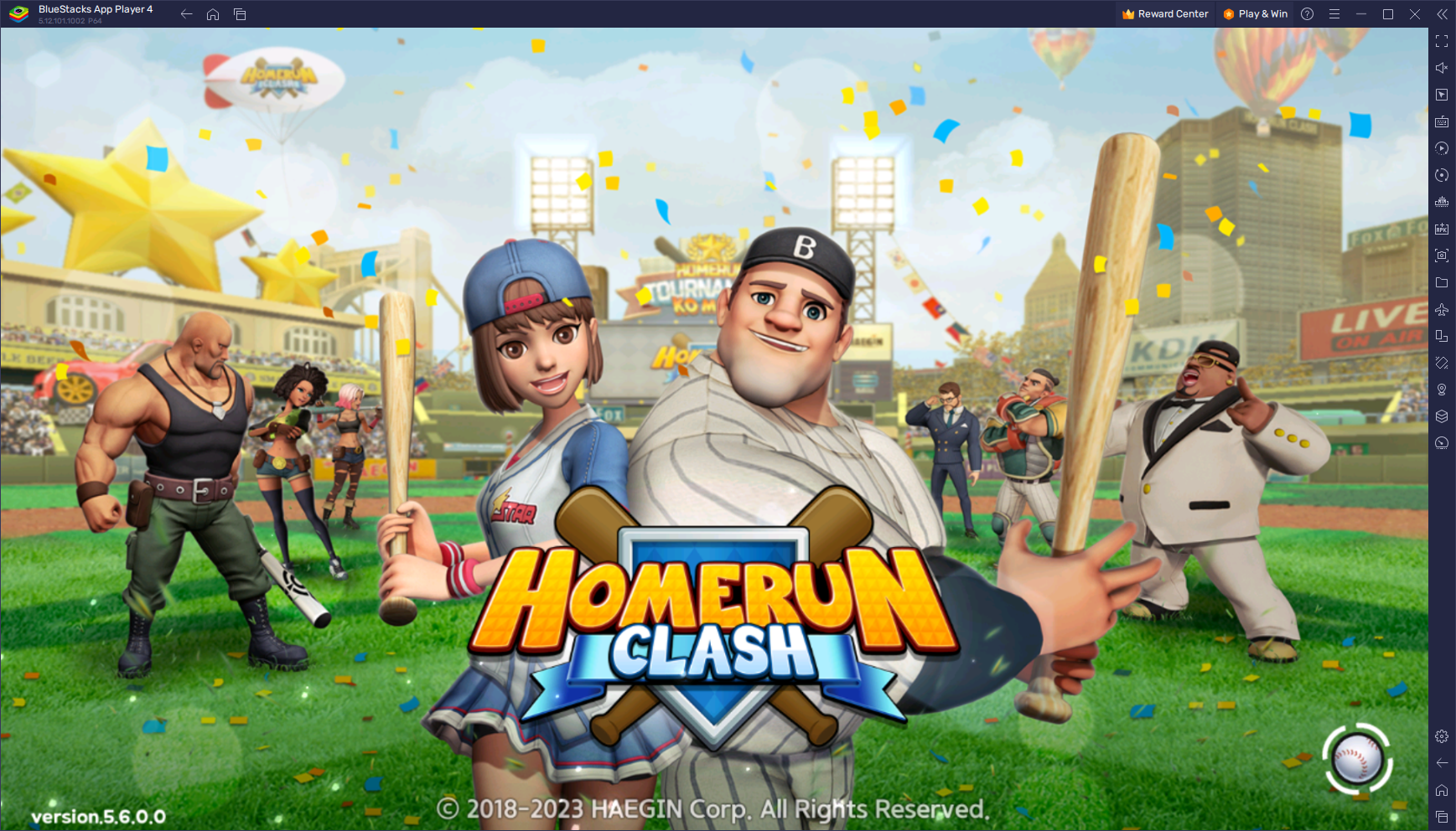 Homerun Clash Unveils 12th Stadium 'Eagles Park' and Legendary Batter 'Merry Gold' in Latest Update