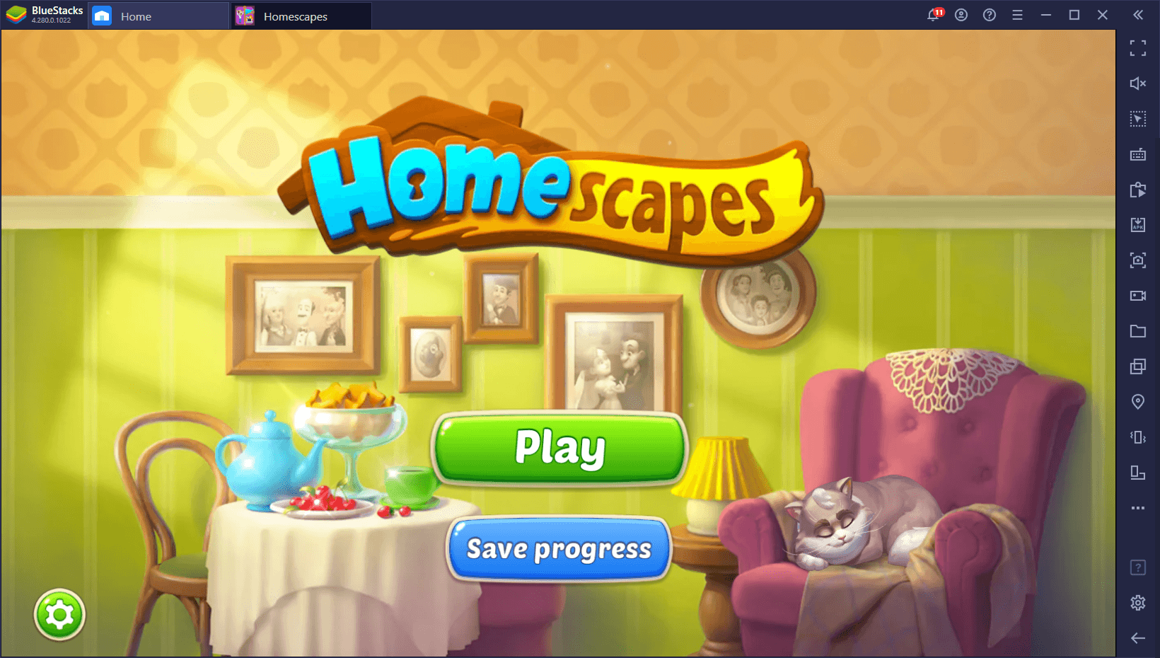 jugar homescapes en pc