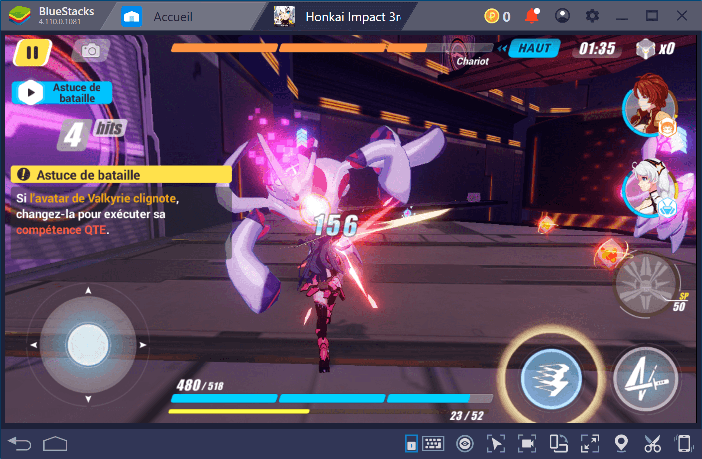 Honkai Impact 3rd : le meilleur jeu d’action mobile sur BlueStacks