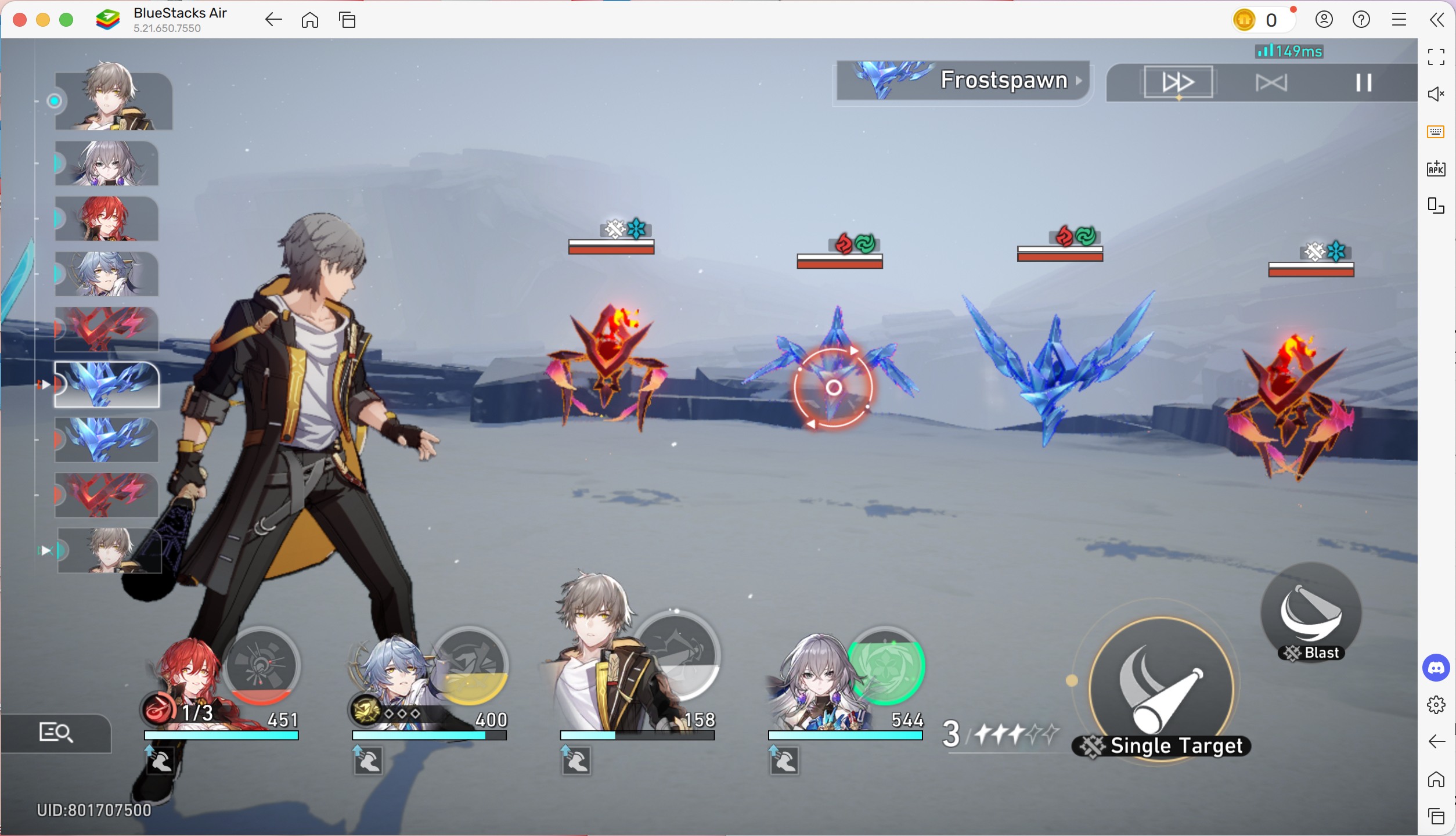 Start your Adventures in Honkai: Star Rail on Mac Devices with BlueStacks Air