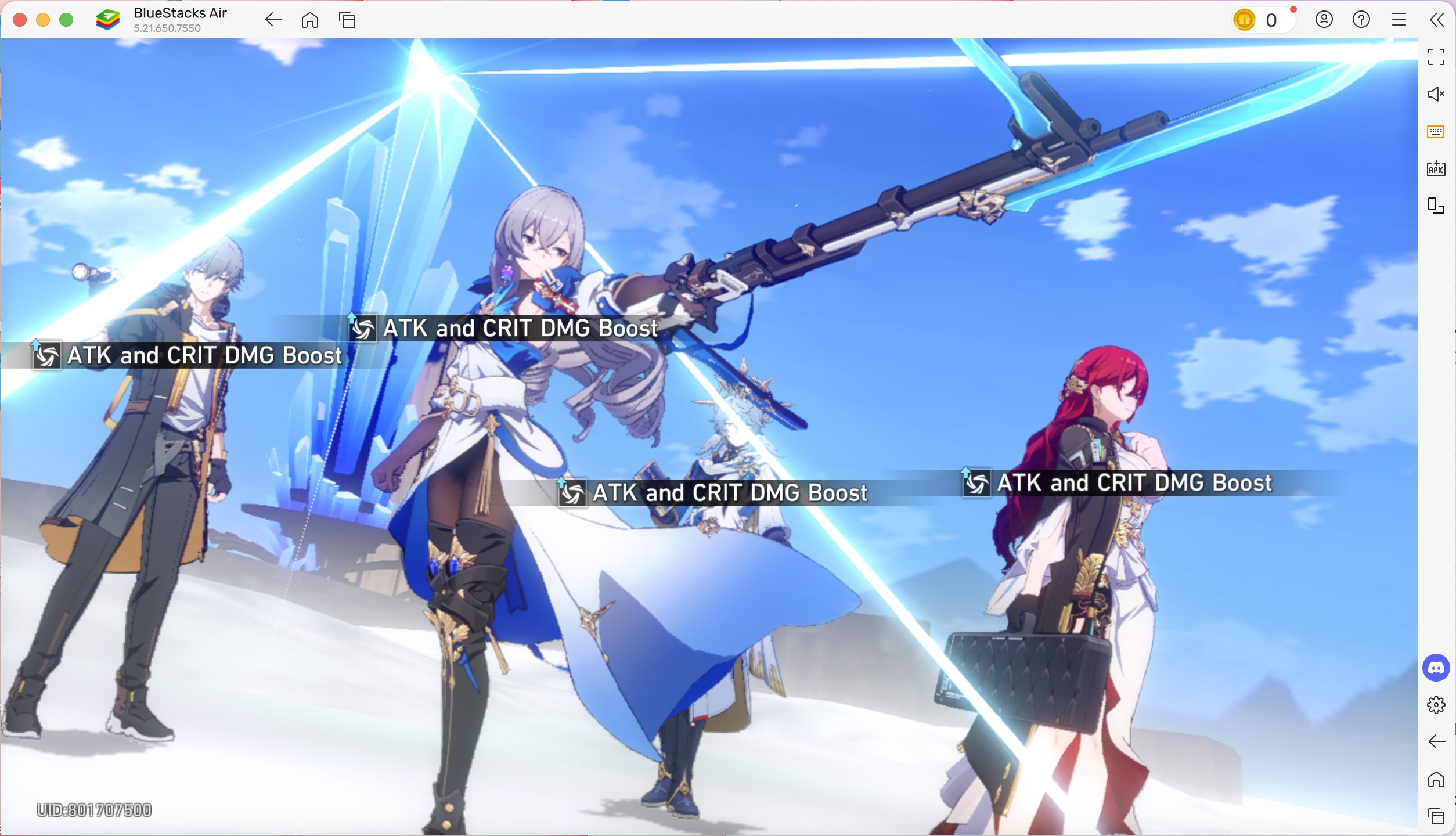 Start your Adventures in Honkai: Star Rail on Mac Devices with BlueStacks Air