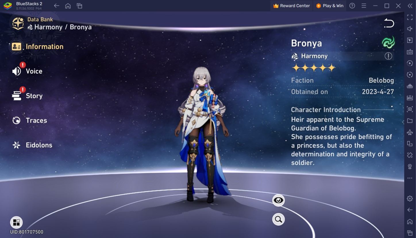 Honkai: Star Rail – Bronya Character Guide