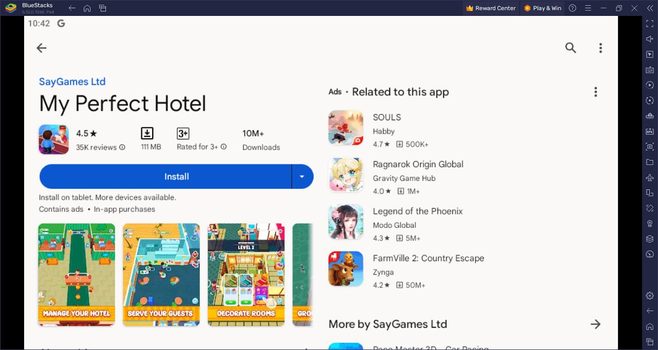How to Play My Perfect Hotel on PC With BlueStacks