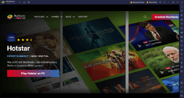 How to Run Hotstar on PC with BlueStacks