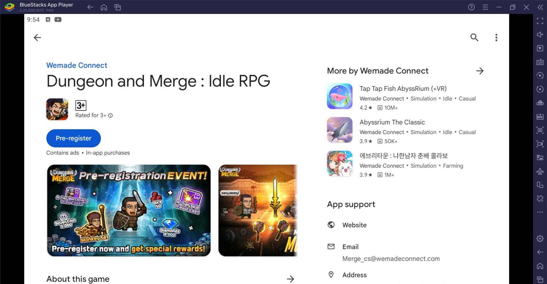 Come giocare a Dungeon and Merge: Idle RPG su PC con BlueStacks