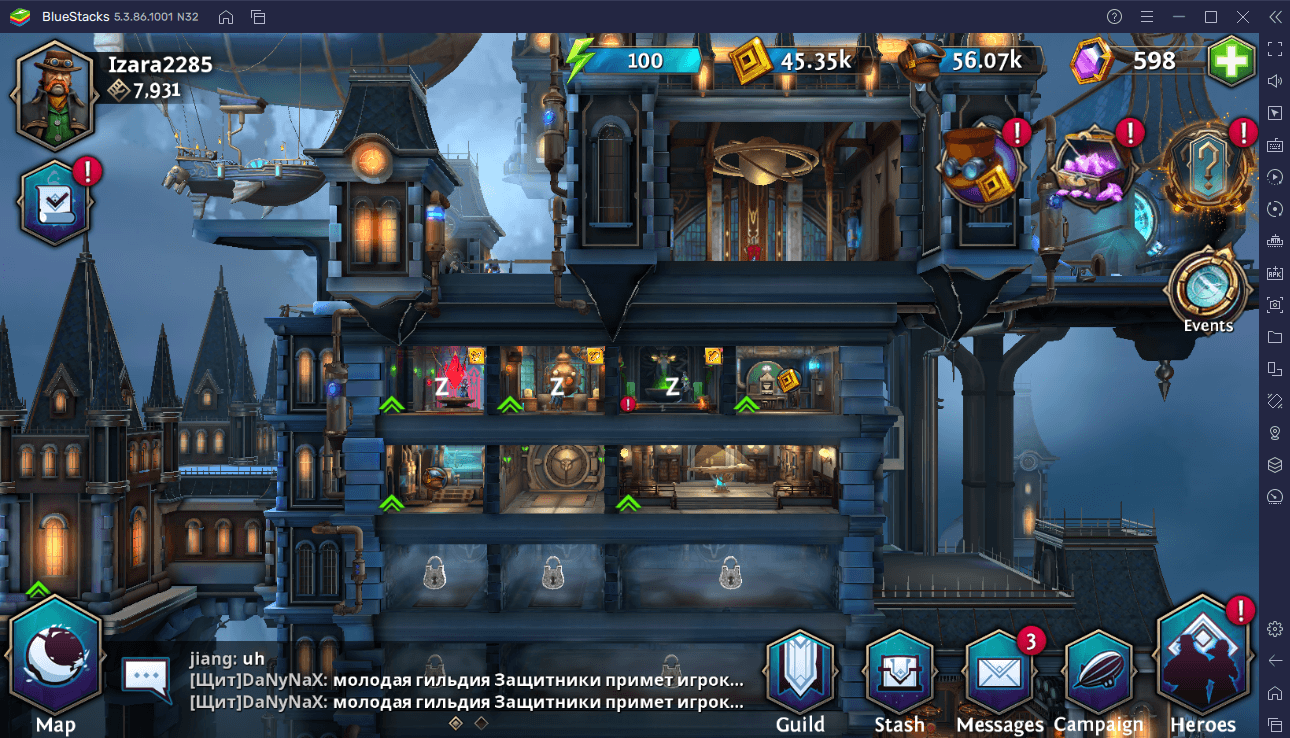 So spielst du Heroes of the Dark auf deinem PC oder Mac mit BlueStacks