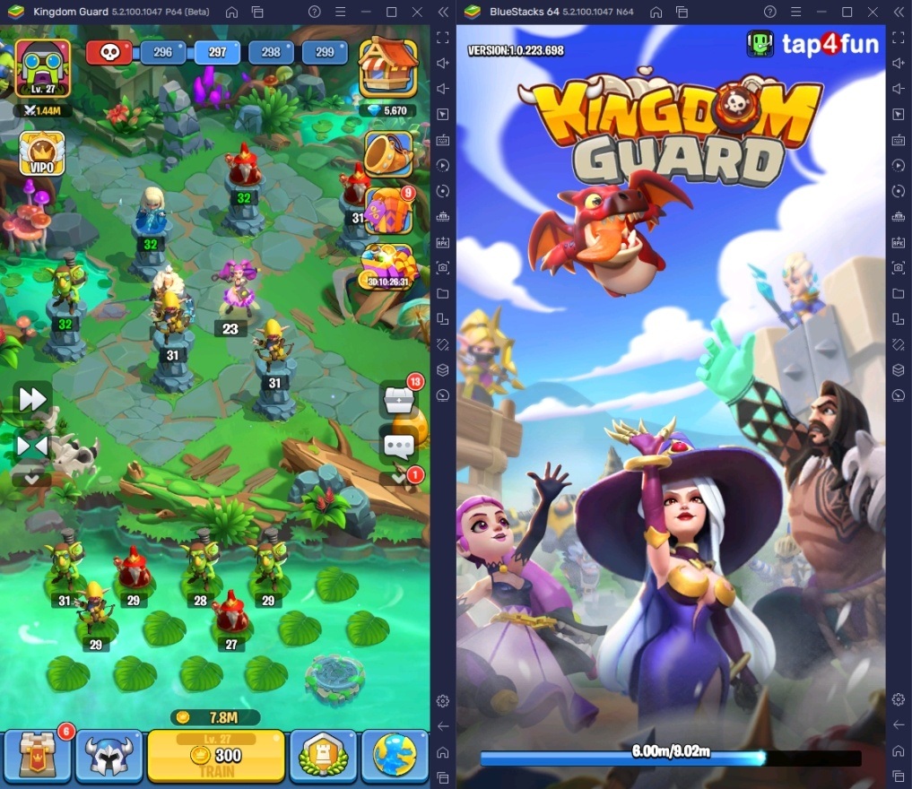 Wie man Kingdom Guard auf dem PC mit BlueStacks spielt