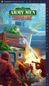 Wie man Toy Army Men Defense: Merge auf dem PC mit BlueStacks spielt