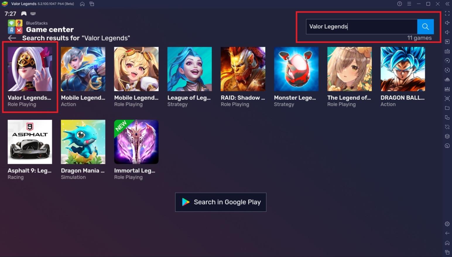 Wie man Valor Legends: Eternity auf dem PC mit BlueStacks spielt