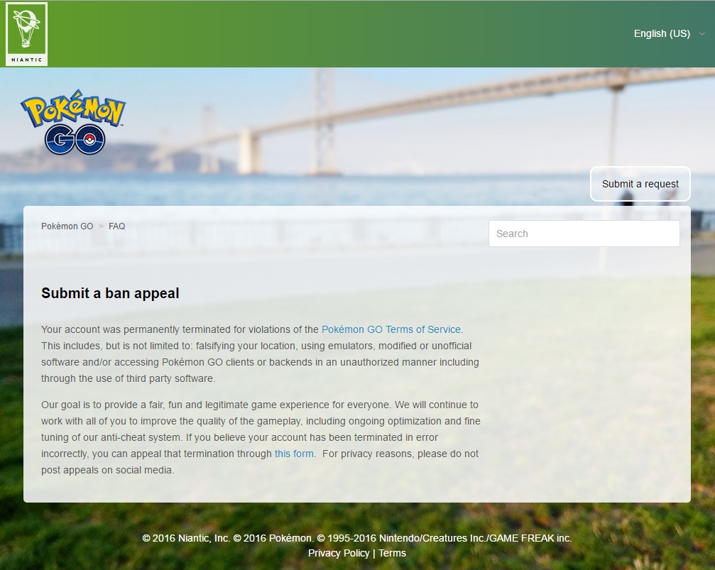 Pokemon go bluestacks ban