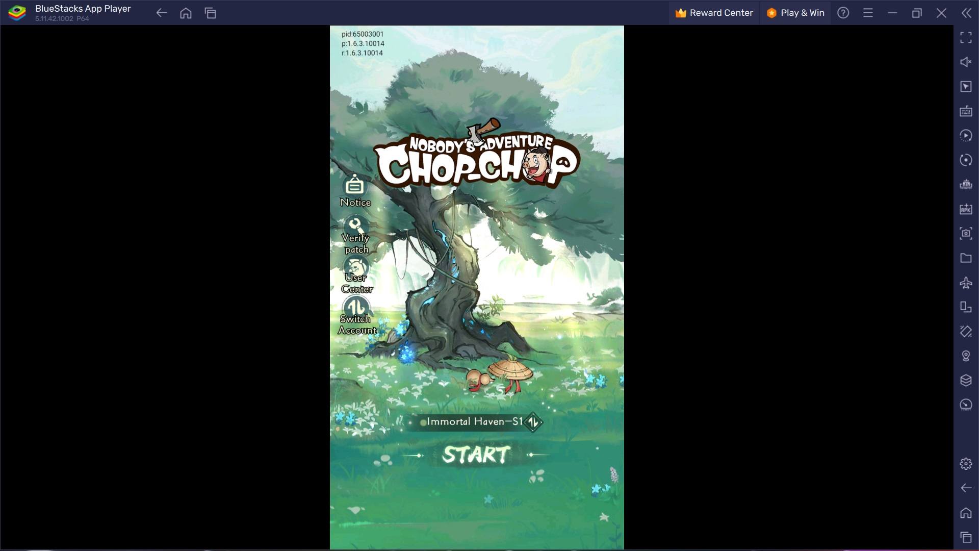 Panduan Cara Bermain Nobody’s Adventure Chop-Chop di PC Menggunakan Bluestacks