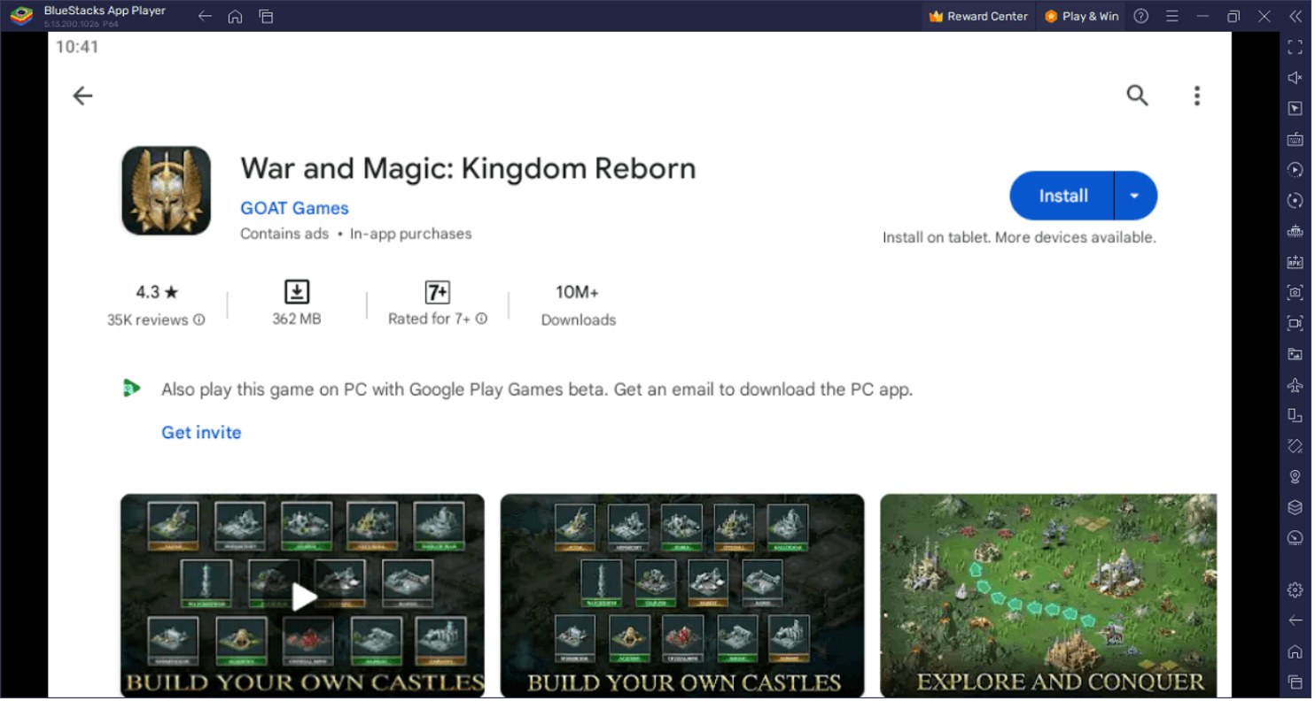 Comment Jouer à War and Magic: Kingdom Reborn sur PC avec BlueStacks