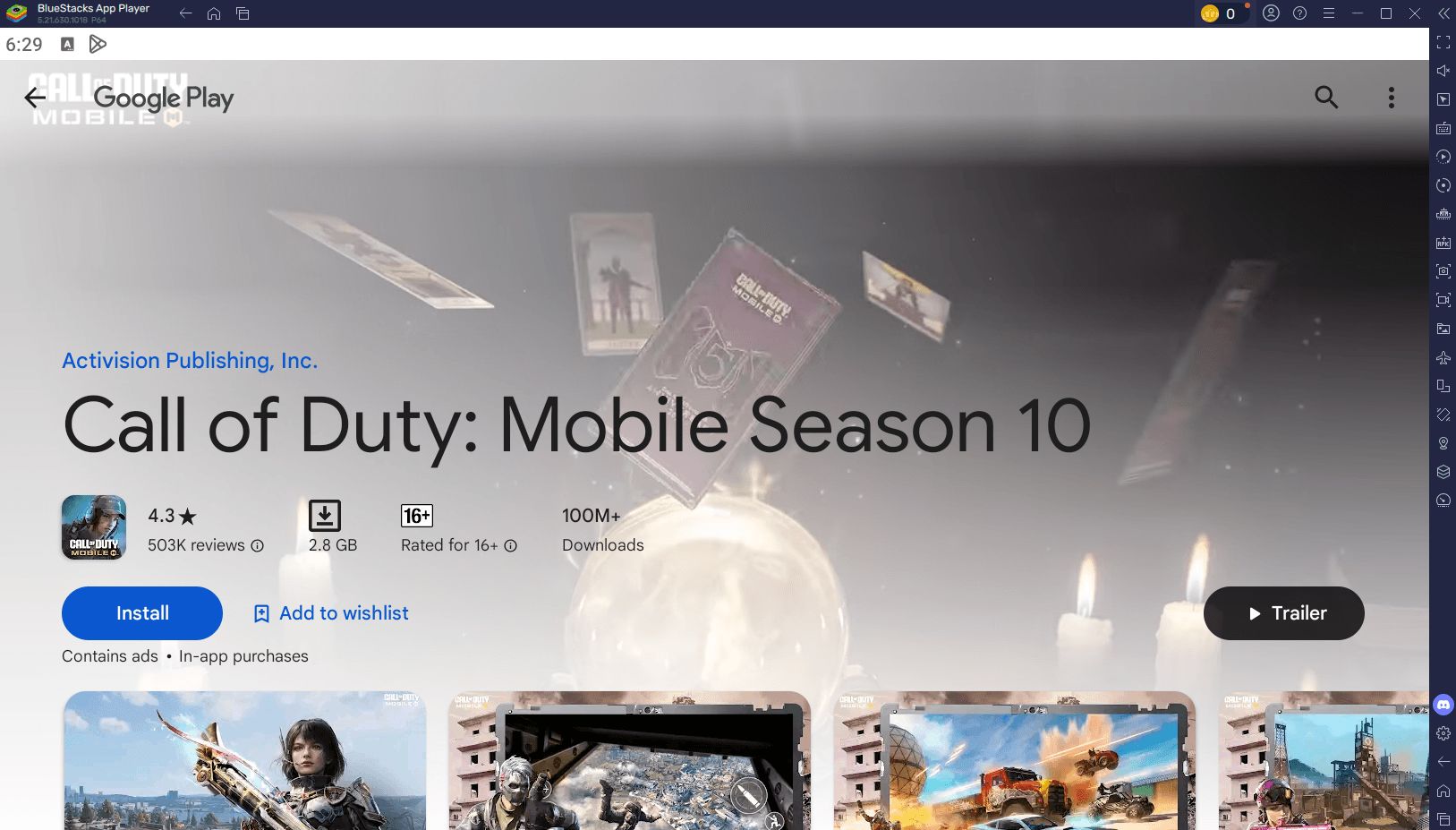 How to Install and Play Call of Duty: Mobile on PC with BlueStacks