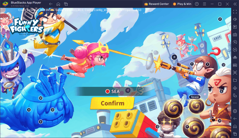 Panduan Bermain Funny Fighters: Battle Royale di PC dengan BlueStacks