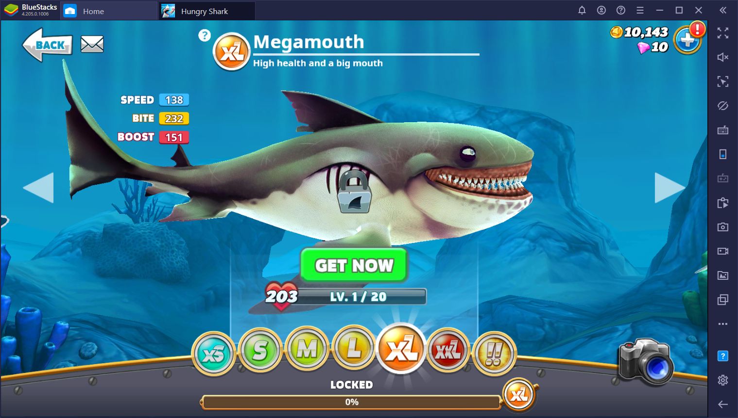 Hungry Shark World - A Guide on the Different Sharks and Size Categories |  BlueStacks