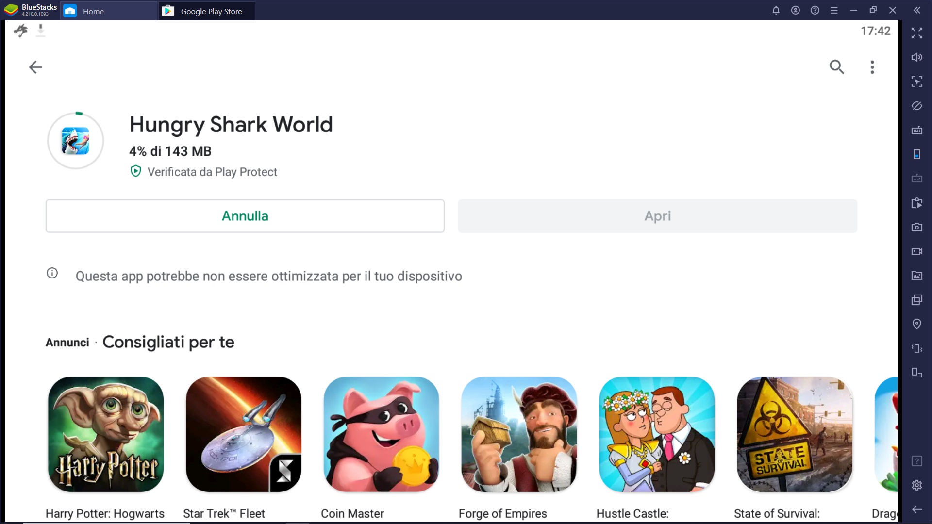 Hungry Shark World è disponibile su PC con Bluestacks