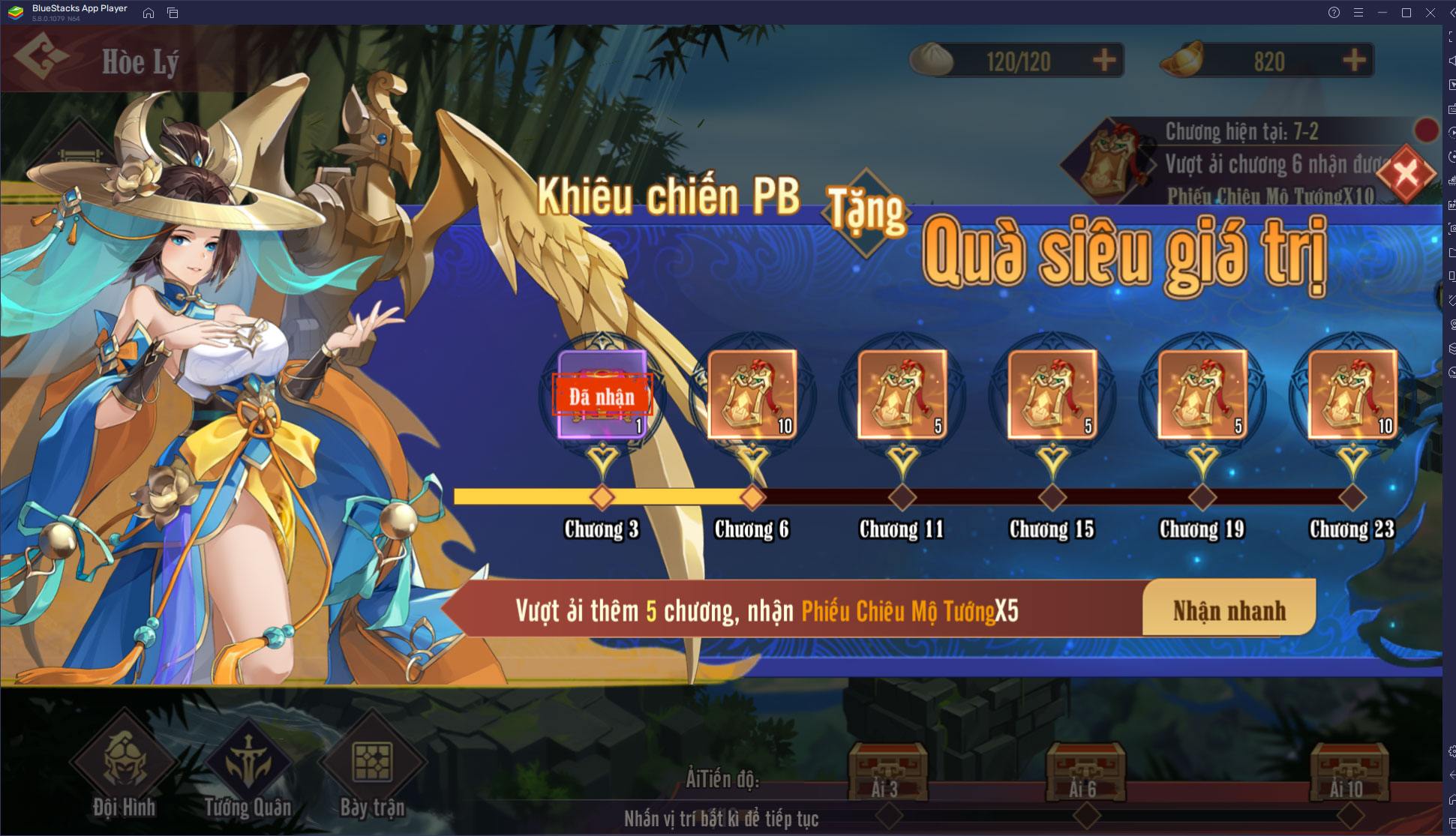 Hướng dẫn game thủ lần đầu chơi Huyễn Tưởng Tam Quốc trên PC