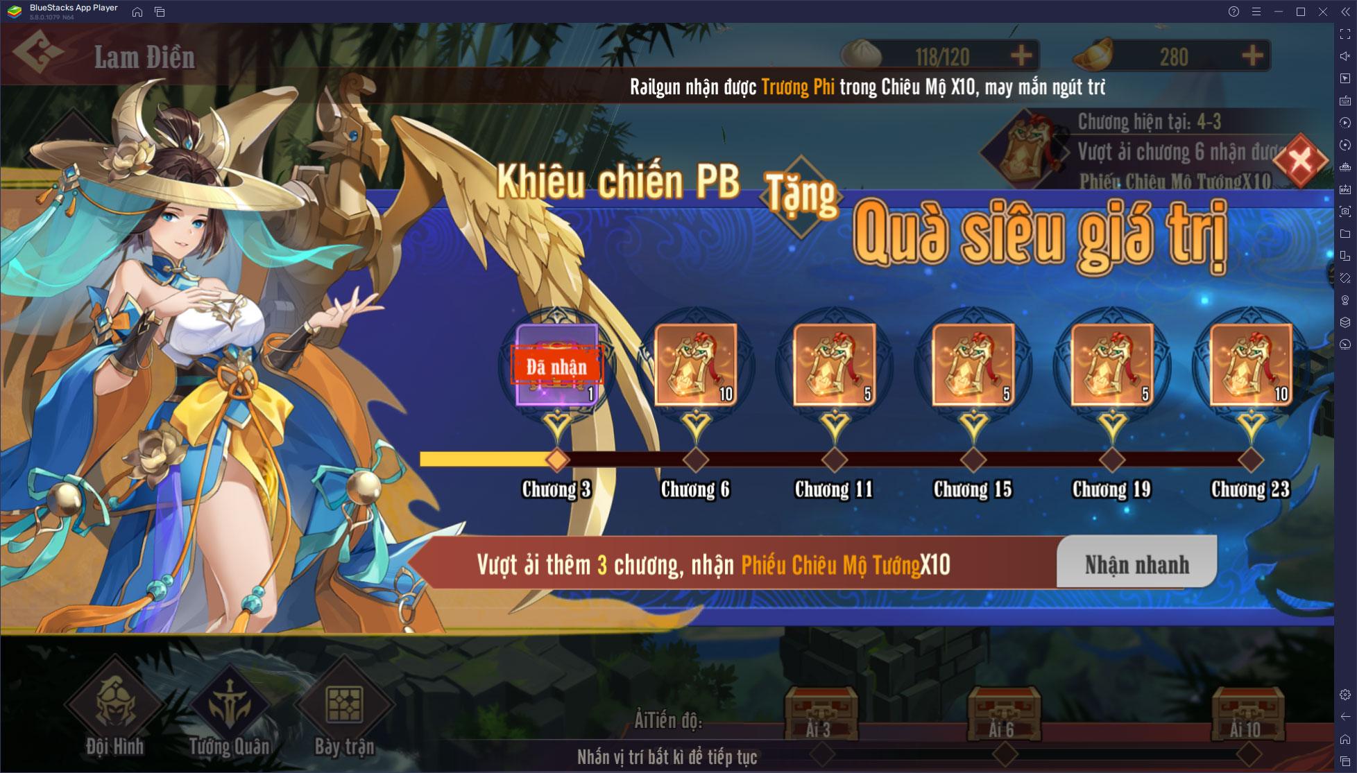 Trải nghiệm game Huyễn Tưởng Tam Quốc trên PC với BlueStacks
