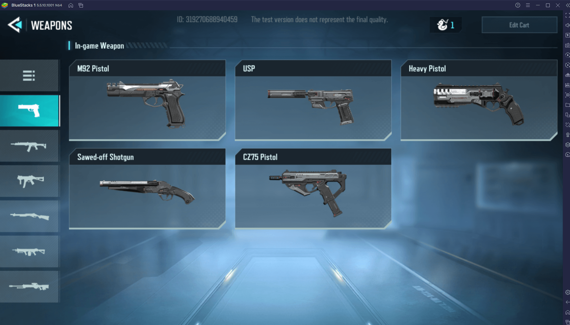 How to choose the best weapon to the early stages at Hyper Front - Short Range Weapons Guide